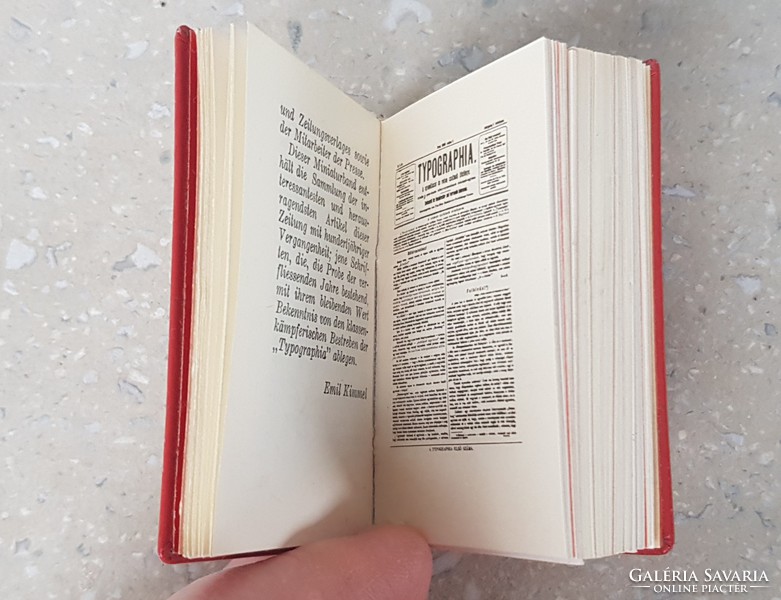 For a hundred years, the typography mini-book has been numbered