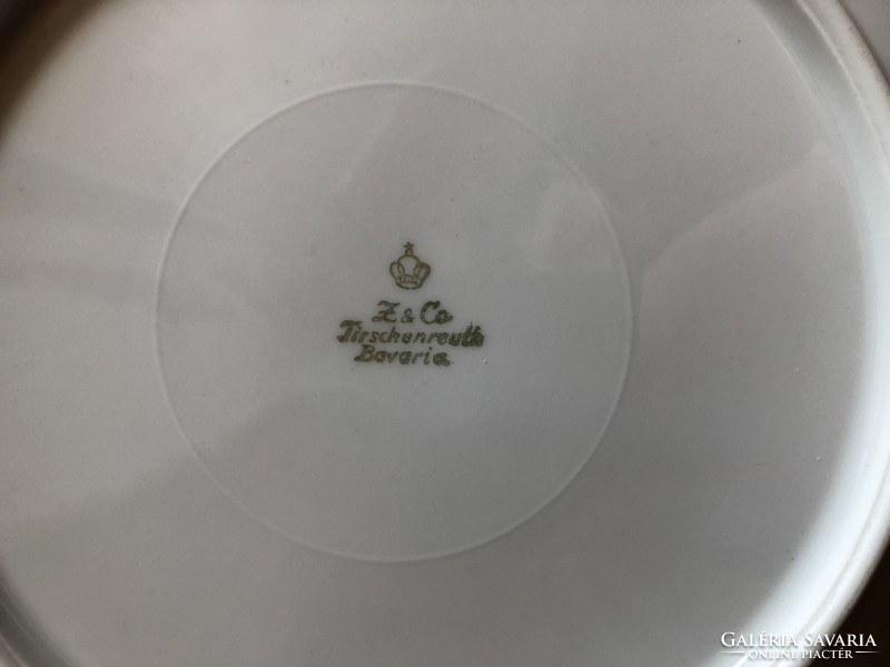 Z&co tirschenreuth - Bavarian rose pattern porcelain tableware