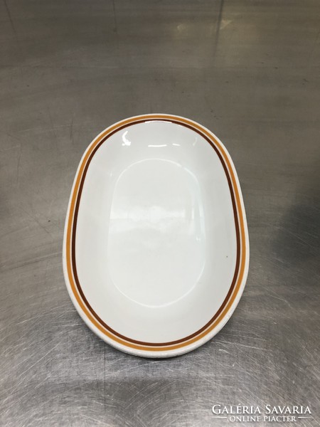 Alföldi brown/yellow oval bowl, roasting plate