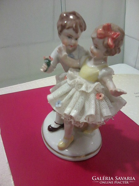 Rare, German porcelain, charming dancing couple. Great as a gift!