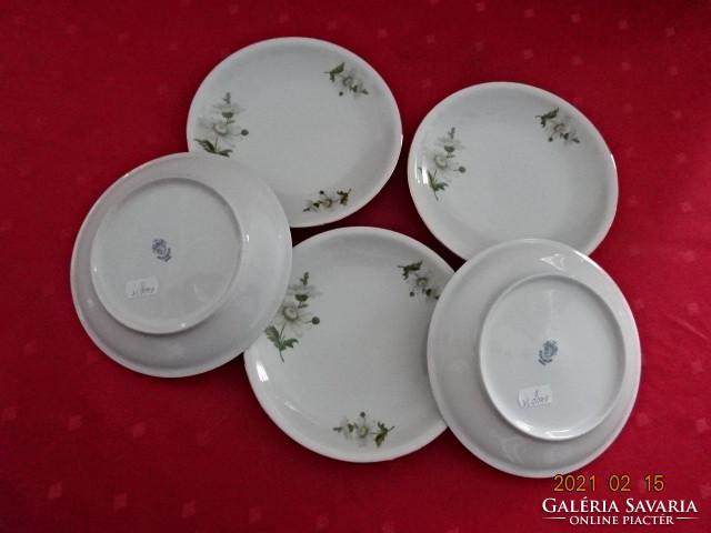 Lowland porcelain, daisy flower cake plate, diameter 16.5 cm. He has!