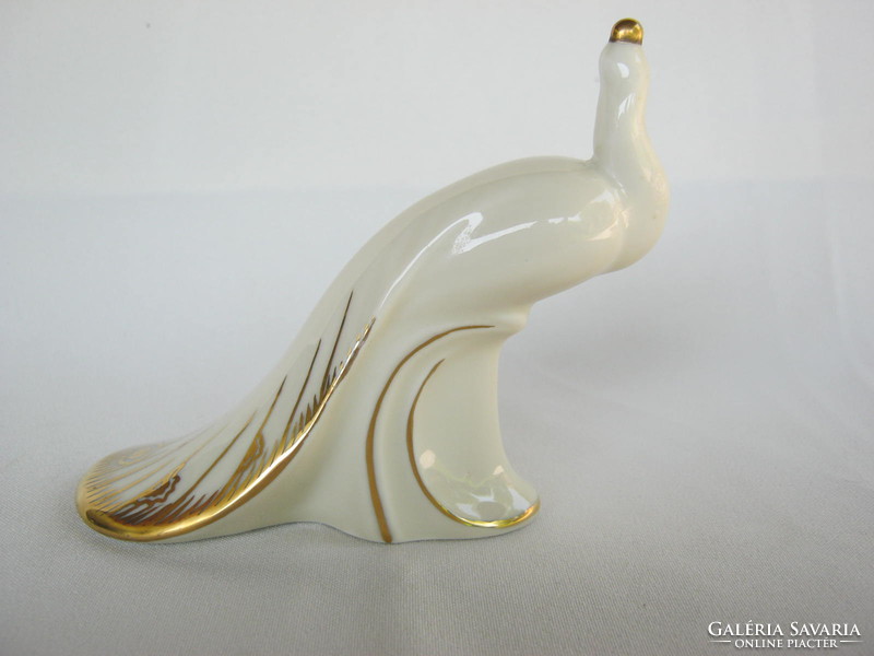 Drasche porcelain peacock