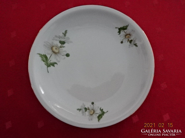 Lowland porcelain, daisy flower cake plate, diameter 16.5 cm. He has!