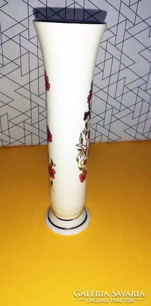 Rose vase by Zsolnay, hand-painted, limited edition
