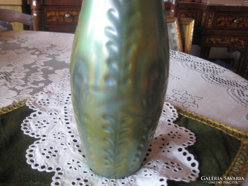 Zsolnay eozin vase, 25 cm, beautiful condition, no scratches