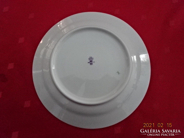 Zsolnay porcelán, állatfigurás  süteményes tányér, átmérője 17,5 cm. Vanneki!