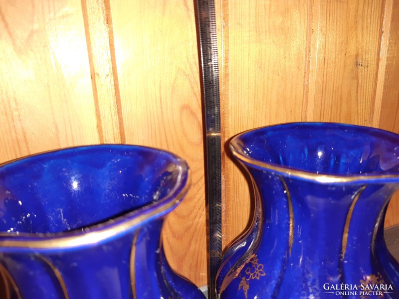 2 Polish porcelain vases