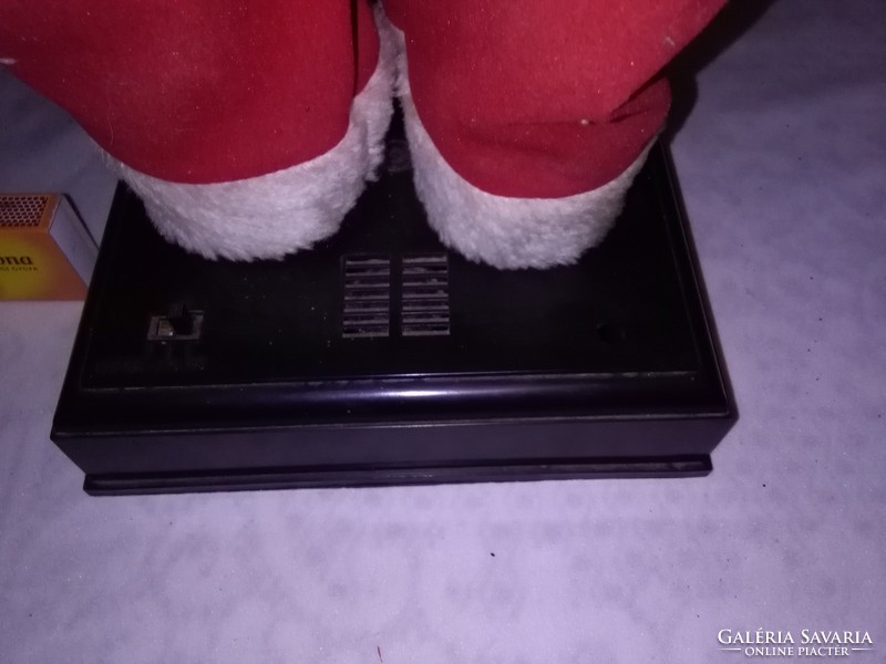 Retro, battery-powered, large-sized Santa, Santa Claus figure - 70 cm high