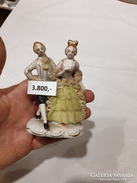 Régi német porcelán figura 