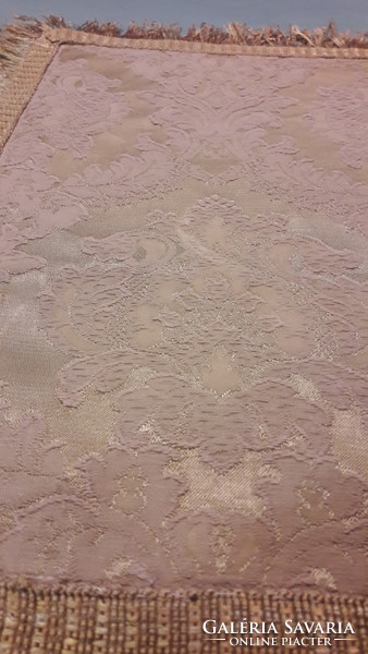 Old gold tablecloth