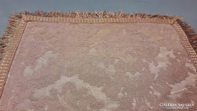 Old gold tablecloth
