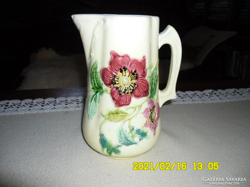 Antique majolica pitcher from Kremnica