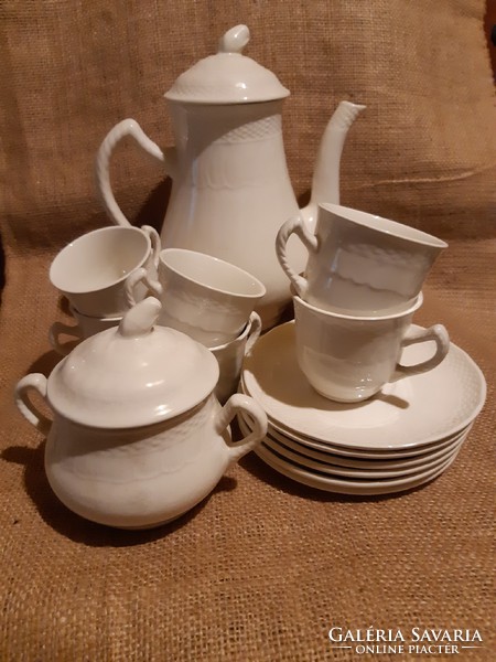 Boch la louviere belgium porcelain coffee set