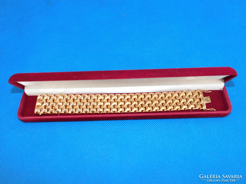 Gold 18k women's bracelet 38.6 Gr