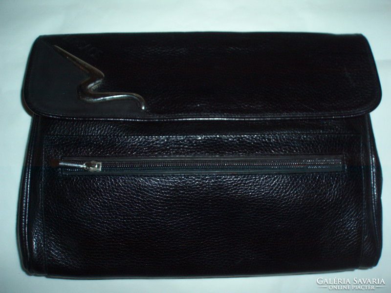 Vintage gianni versace genuine leather handbag