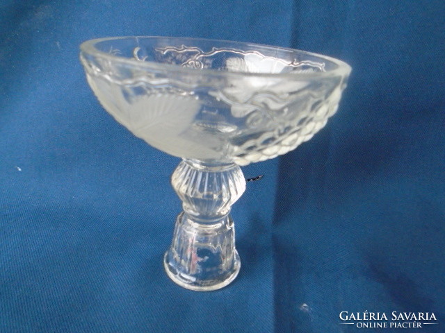 Lalique quality table centerpiece + accessories in display case condition