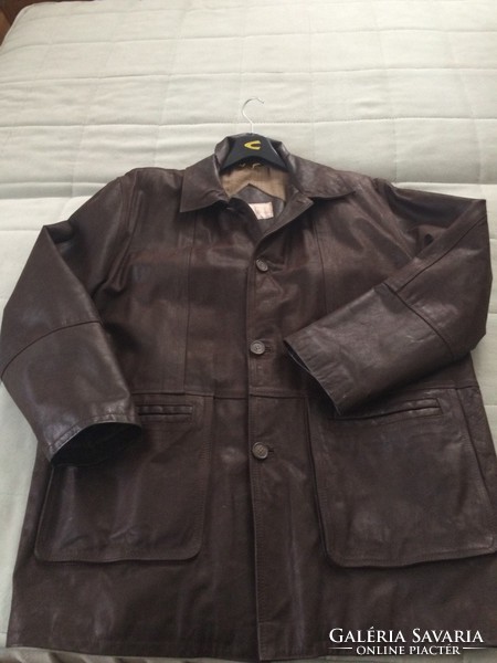 Michel vera pelle men's leather jacket winterized size 58