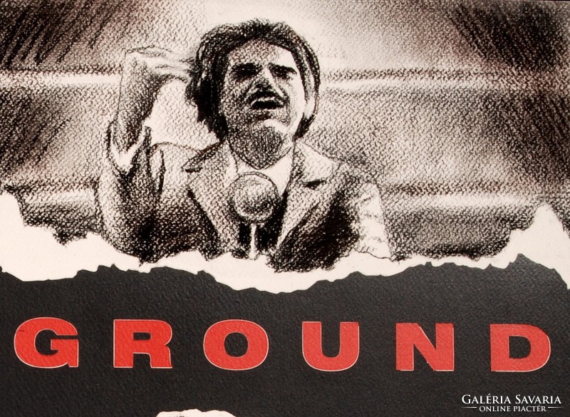 Kusturica: Underground - plakátterv, egyedi grafika