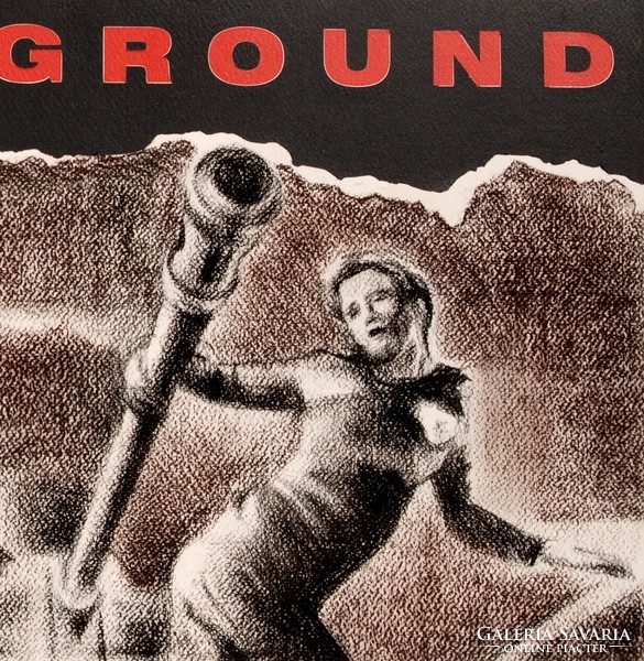 Kusturica: underground - poster design, unique graphics