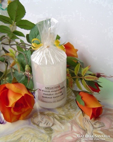 Inaugurated Atlantis Angel Candle - Melathiel