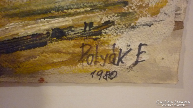 R/ polyák e 1980 marked mixed/paper