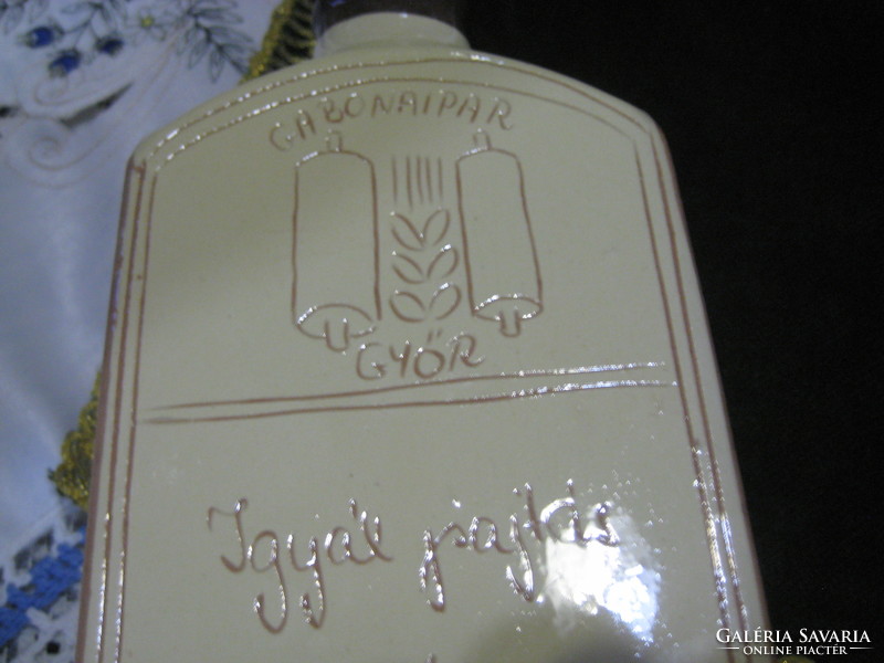 Karcag bottle, inscription, 26 cm