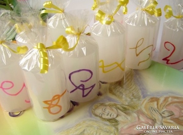 Inaugurated Atlantean angel candles, 63 types