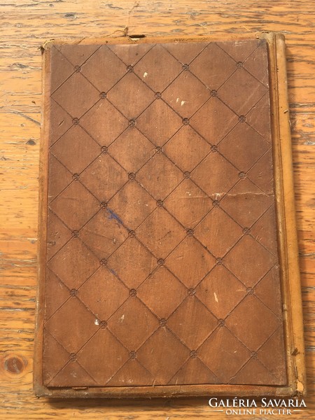 Beautiful art nouveau leather folder