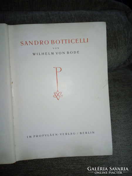 Wilhelm von Bode: Sandro Botticelli