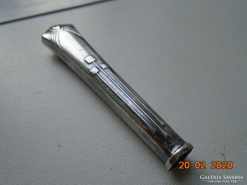 Antique Art Nouveau silver-plated knife handle