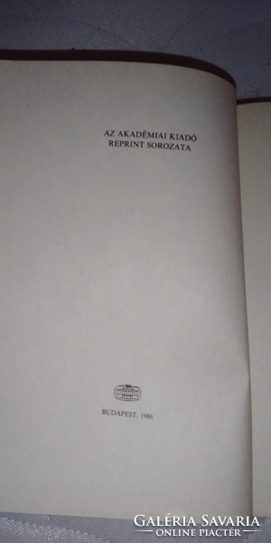 Eckhardt Sándor  Attila és hunjai  1940-es kiadásának reprintje(1986)