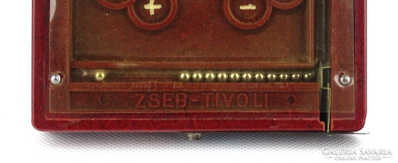 1D173 Régi zsebtivoli játék dobozában ~1950