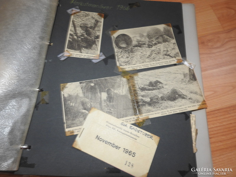 Emlékek egy német katonától - fotók, újságcikkek, igazolások