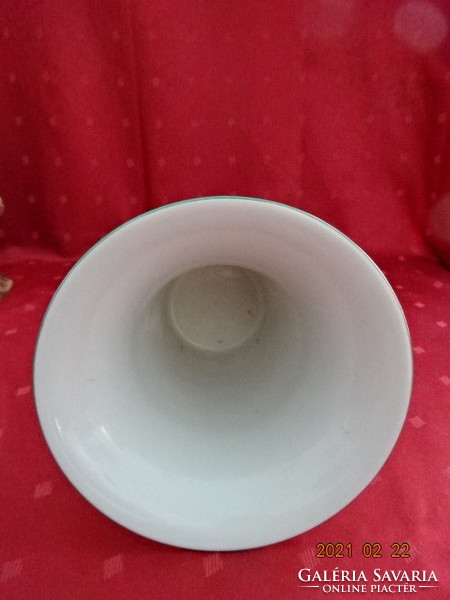 Herendi porcelán, antik talpas váza, felső átmérője 15,8 cm. Vanneki!