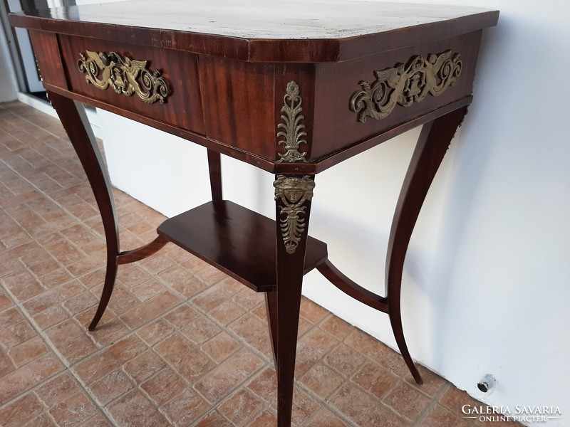 Neo- empire copper-plated table