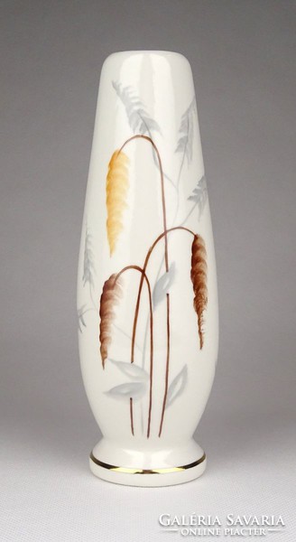 1D375 Régi Aquincum porcelán váza 18.5 cm
