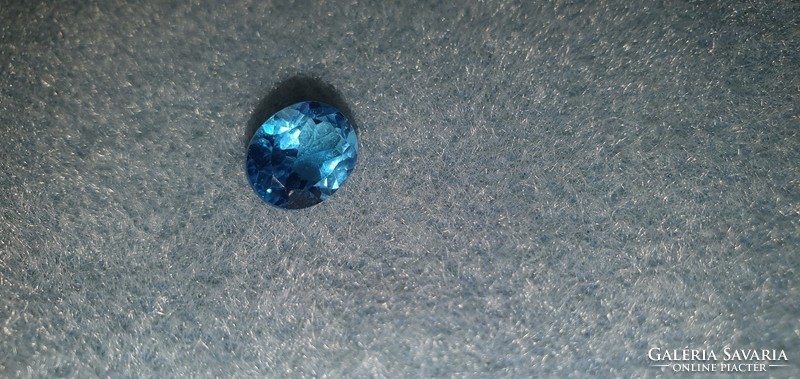 Blue topaz gemstone for jewelers, collectors or other hobby purposes--new