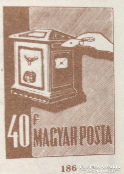 Postatörténeti kuriózum.1964