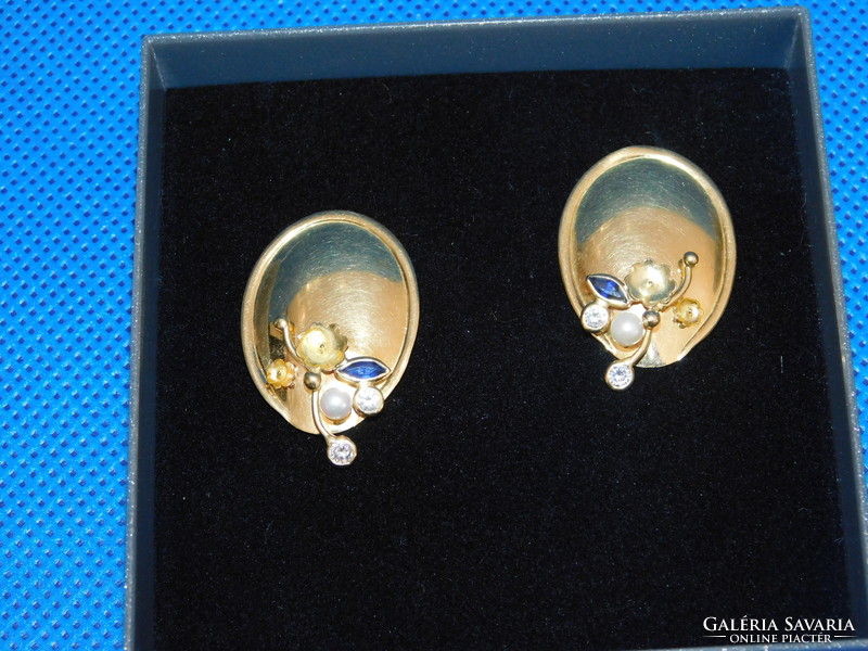 Gold 18k pair of earrings 7 gr