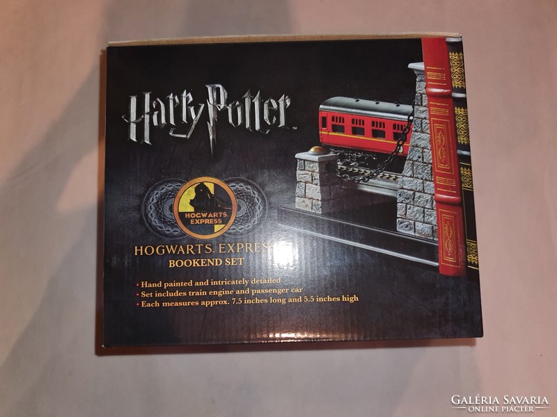 Harry Potter Hogwarts Express Train Figurine Bookends Statue Set könyvtámasz - RITKA