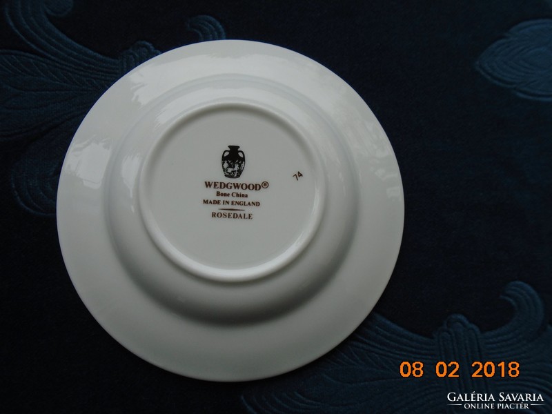English wedgwood rosedale pattern ashtray