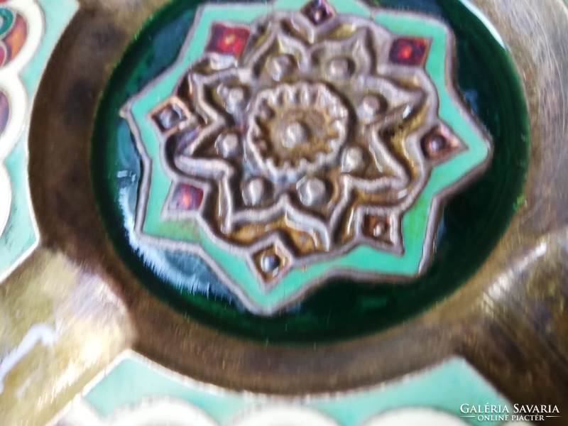 Greek copper decorative ashtray