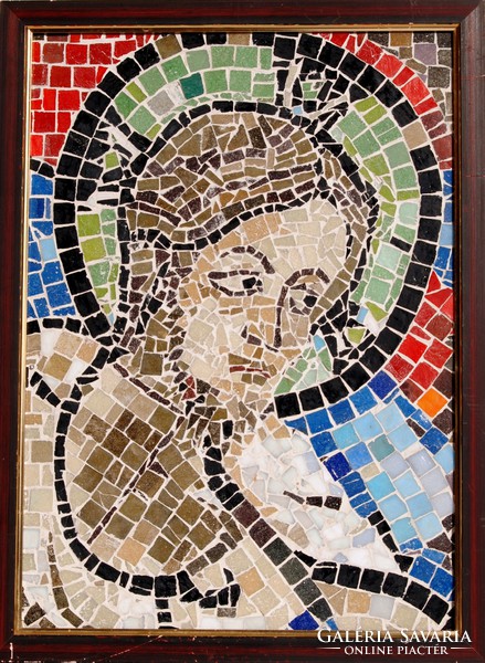 Mozaik kép - Madonna