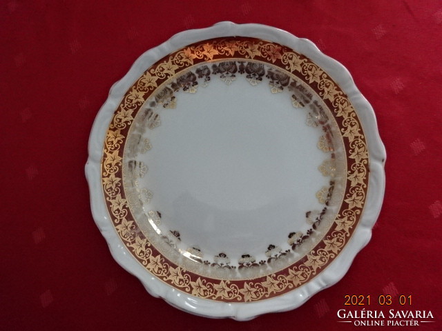Schmidt Brazilian porcelain cake plate, diameter 19 cm. He has!