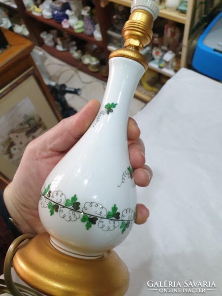 Herend porcelain lamp