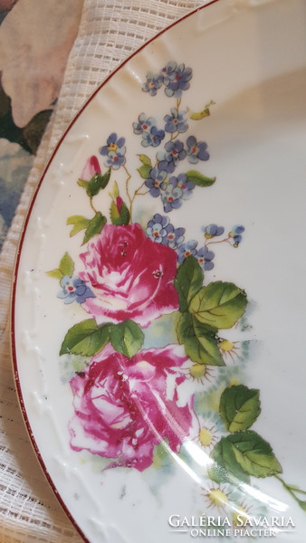 Floral wall plates - Czech? - The price is for 1 piece