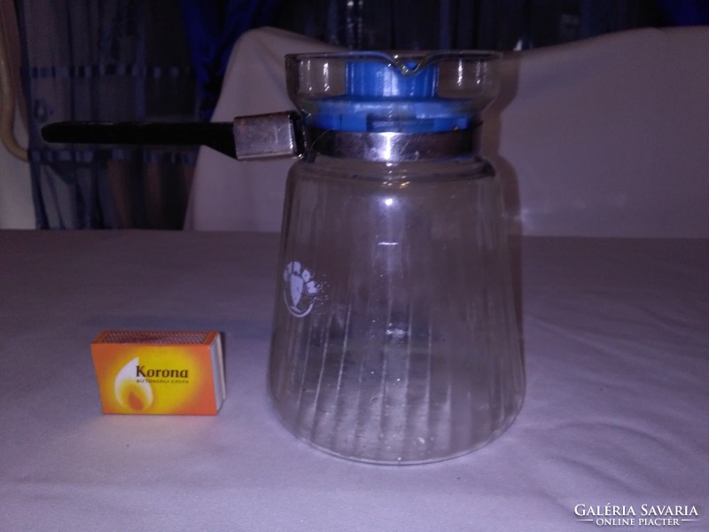 Tea pourer, jug - heat-resistant glass