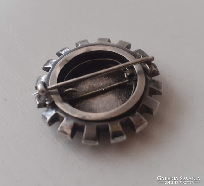 Old custom made brooch pin