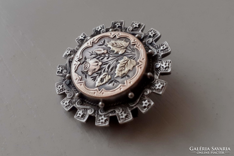 Old custom made brooch pin