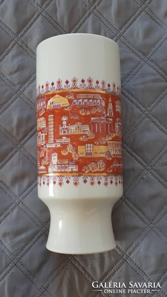 Wallendorf, Wallendorfi német porcelán váza /régi, nagy méretű /